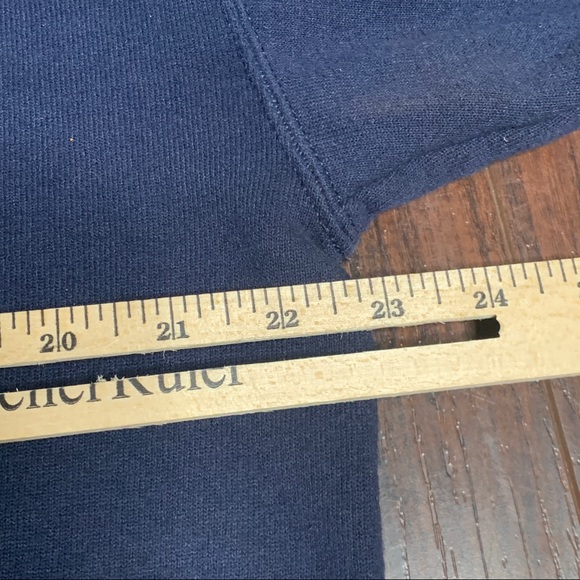 Vintage 90s US Navy Spellout Crewneck Sweatshirt M - Picture 6 of 6